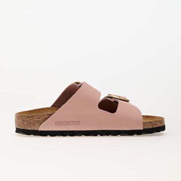 Birkenstock Arizona Big Buckle Soft Pink Nubuck Leather Sandals Women’s 7 NEW - Picture 3 of 15